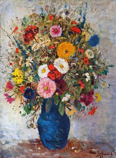 Colorful Field Bouquet by Bela Ivanyi Grunwald